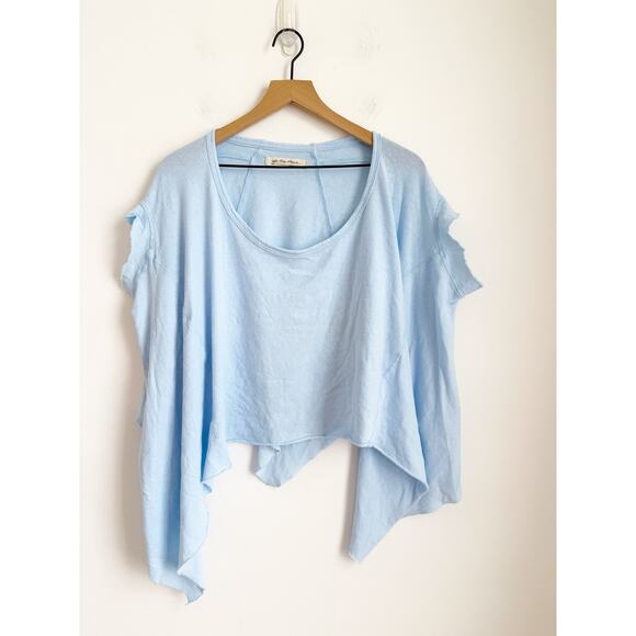 Free People Tops - 2/$50 Free People NWOT Free People We The Free Angel Tee Blue XL